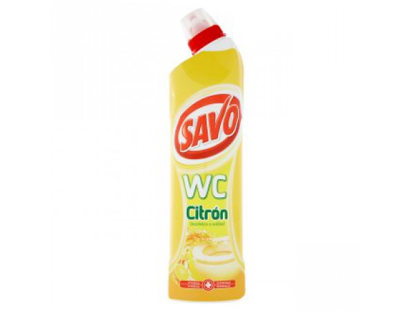 Savo Моющее и дезинфицирующее средство для унитаза с ароматом лимона 750 мл